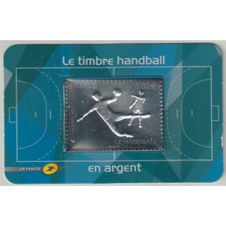 FRANCIA 2012 Pallamano (francobollo in argento) MNH**