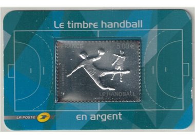 FRANCIA 2012 Pallamano (francobollo in argento) MNH**