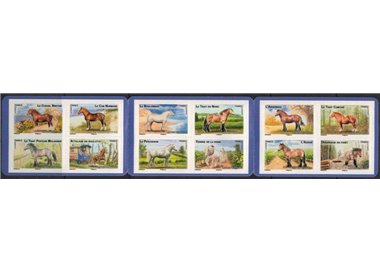 FRANCE 2013 Draft Horses booklet MNH**