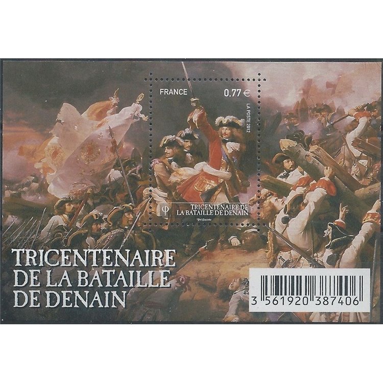 FRANCIA 2012 Battaglia di Denain BF MNH**