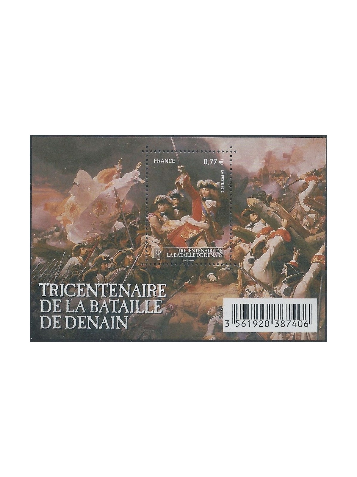 FRANCE 2012 Battle of Denain s/s MNH**