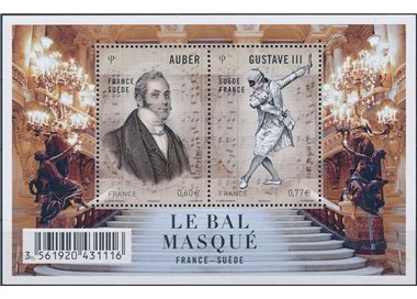 FRANCIA 2012 Ballo in maschera BF MNH**