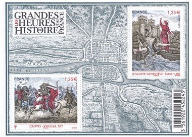 FRANCE 2012 Great Historical Moments s/s MNH**