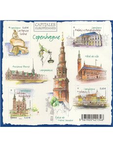 FRANCE 2012 European Capitals (Copenhagen) s/s MNH**