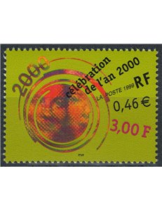 FRANCIA 1999 Celebrazione dell'anno 2000 MNH**