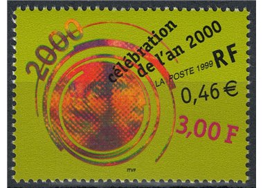 FRANCE 1999 Celebration of the Year 2000 MNH**