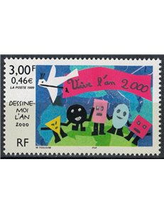 FRANCIA 1999 Il futuro dei francobolli MNH**