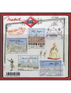 FRANCIA 2013 Capitali Europee, Madrid BF MNH**