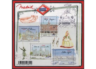 FRANCE 2013 European Capitals, Madrid s/s MNH**