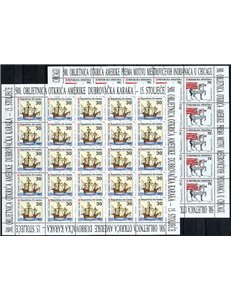 CROAZIA 1992 Europa (adesione) 2 MF MNH**
