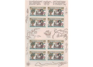 CECOSLOVACCHIA 1992 Europa MF MNH**