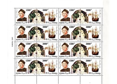 POLAND 1992 Europe m/s MNH**