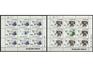 ALBANIA 1992 Europe 2 m/s MNH**