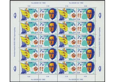 FINLANDIA 1992 Europa MF MNH**