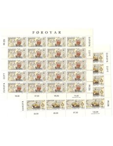 FAEROER 1992 Europa 2 MF MNH**