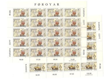 FAEROER 1992 Europa 2 MF MNH**