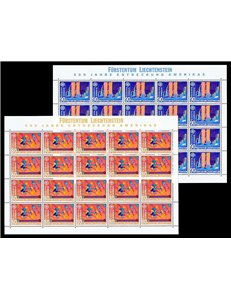 LIECHTENSTEIN 1992 Europa 2 MF MNH**