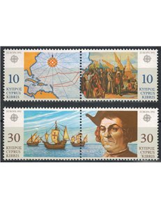 CIPRO 1992 Europa 4v MNH**