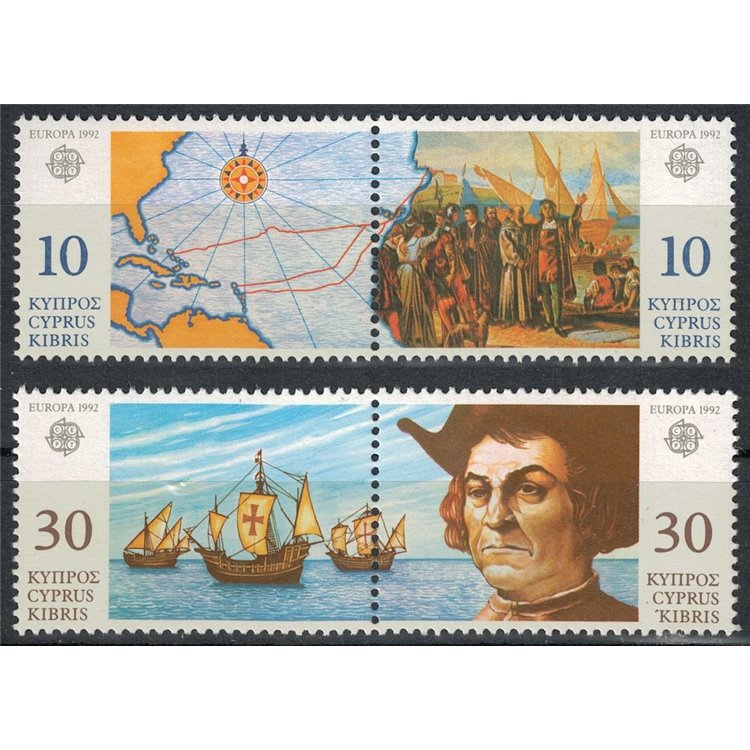 CIPRO 1992 Europa 4v MNH**