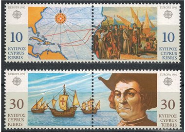 CYPRUS 1992 Europe 4v MNH**