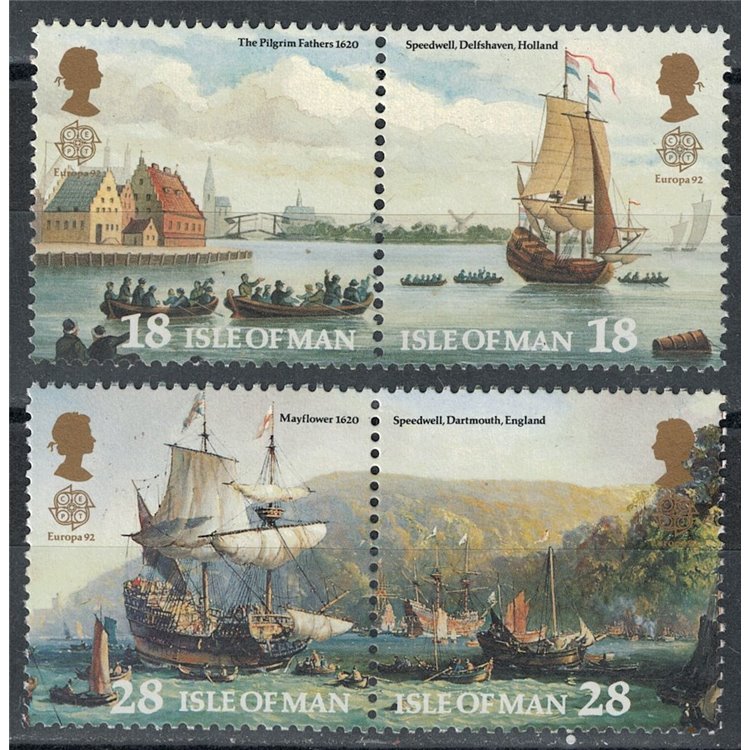 MAN 1992 Europa 4v MNH**