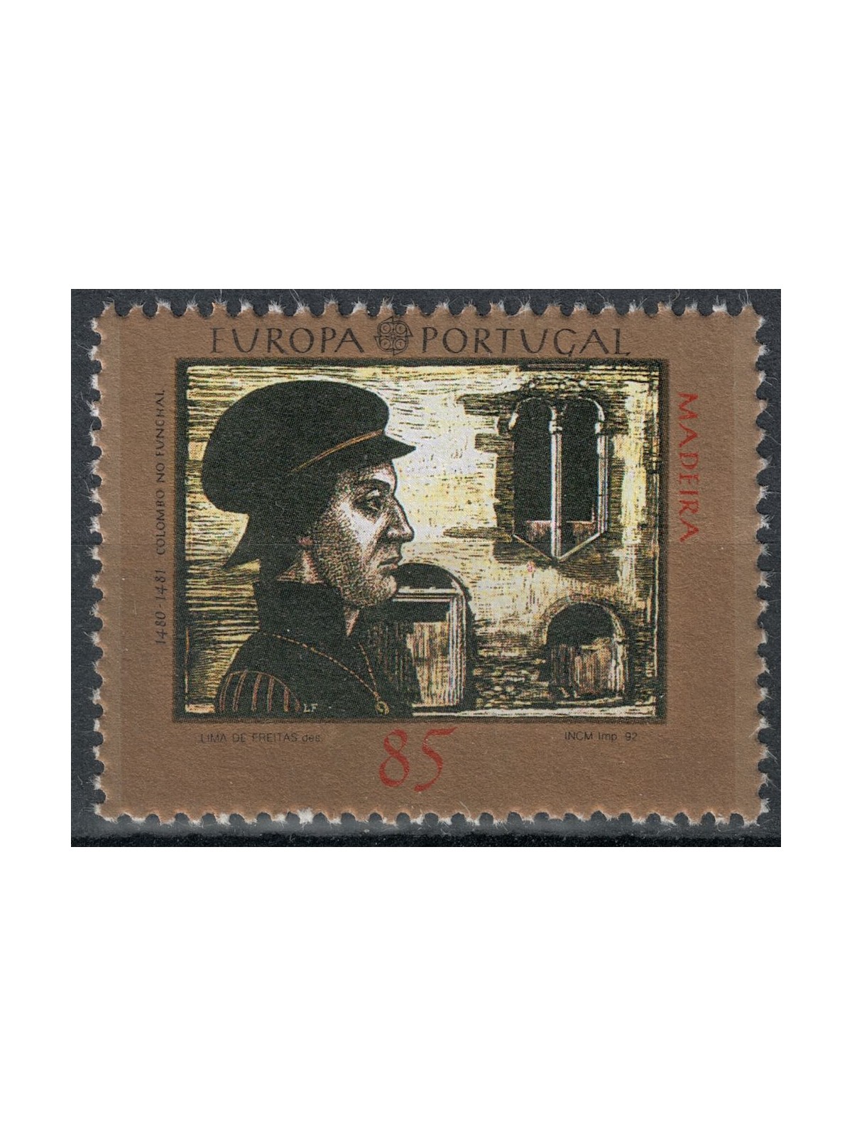 MADERA 1992 Europa MNH**