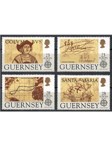 GUERNSEY 1992 Europe 4v MNH**