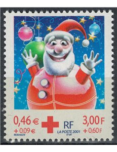FRANCE 2001 Pro Red Cross MNH**