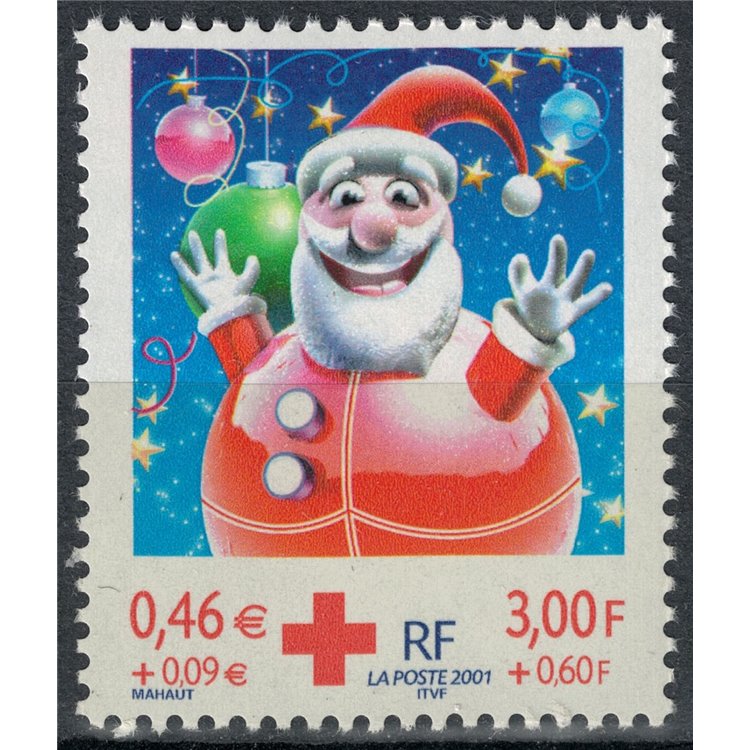 FRANCE 2001 Pro Red Cross MNH**