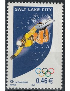 FRANCIA 2002 Olimpiadi di Salt Lake City MNH**