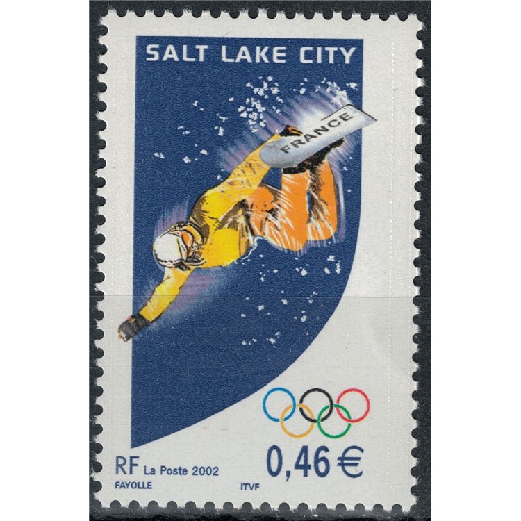 FRANCE 2002 Salt Lake City Olympics MNH**