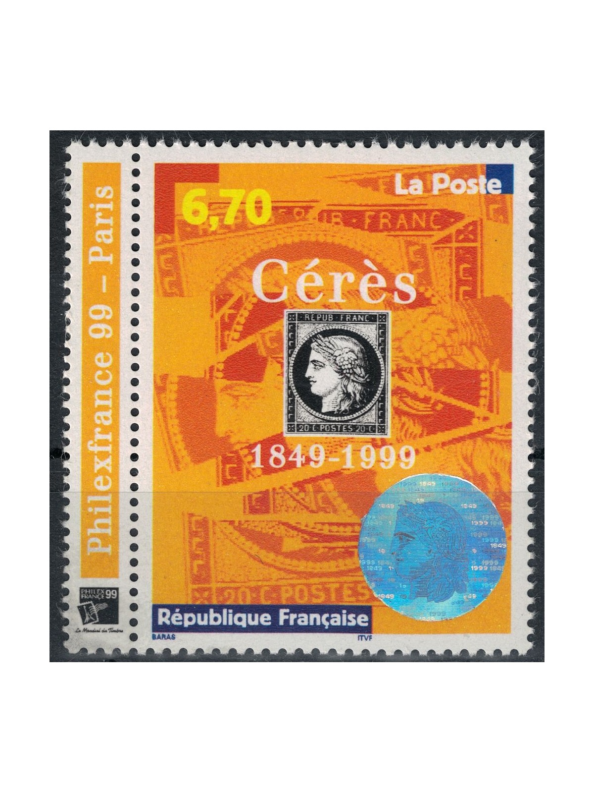 FRANCE 1999 International Philatelic Exhibition MNH**