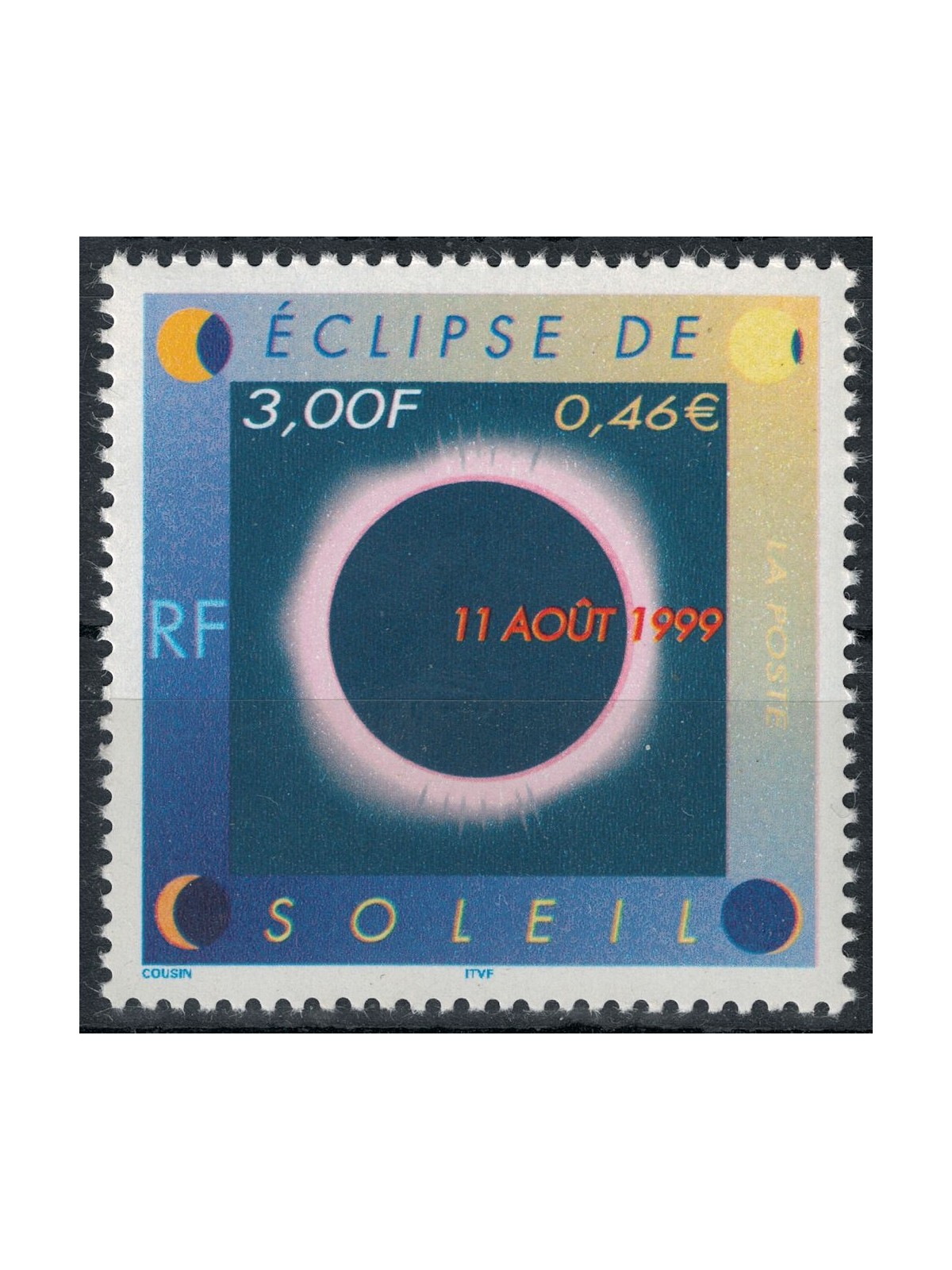 FRANCIA 1999 Eclissi solare MNH**