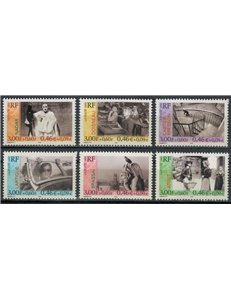 FRANCIA 1999 Personaggi celebri, fotografi 6v MNH**