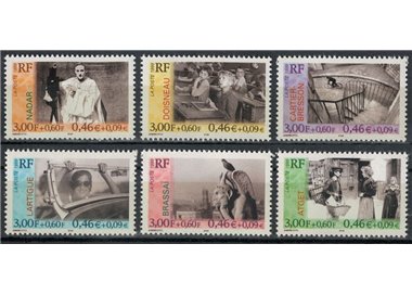 FRANCE 1999 Famous people, photographers 6v MNH**