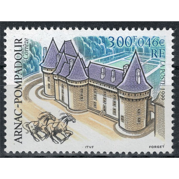 FRANCIA 1999 Turistica, Arnac-Pompadour MNH**