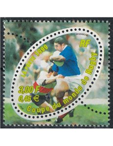 FRANCIA 1999 Coppa del Mondo di Rugby MNH**
