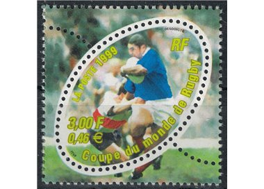 FRANCIA 1999 Coppa del Mondo di Rugby MNH**