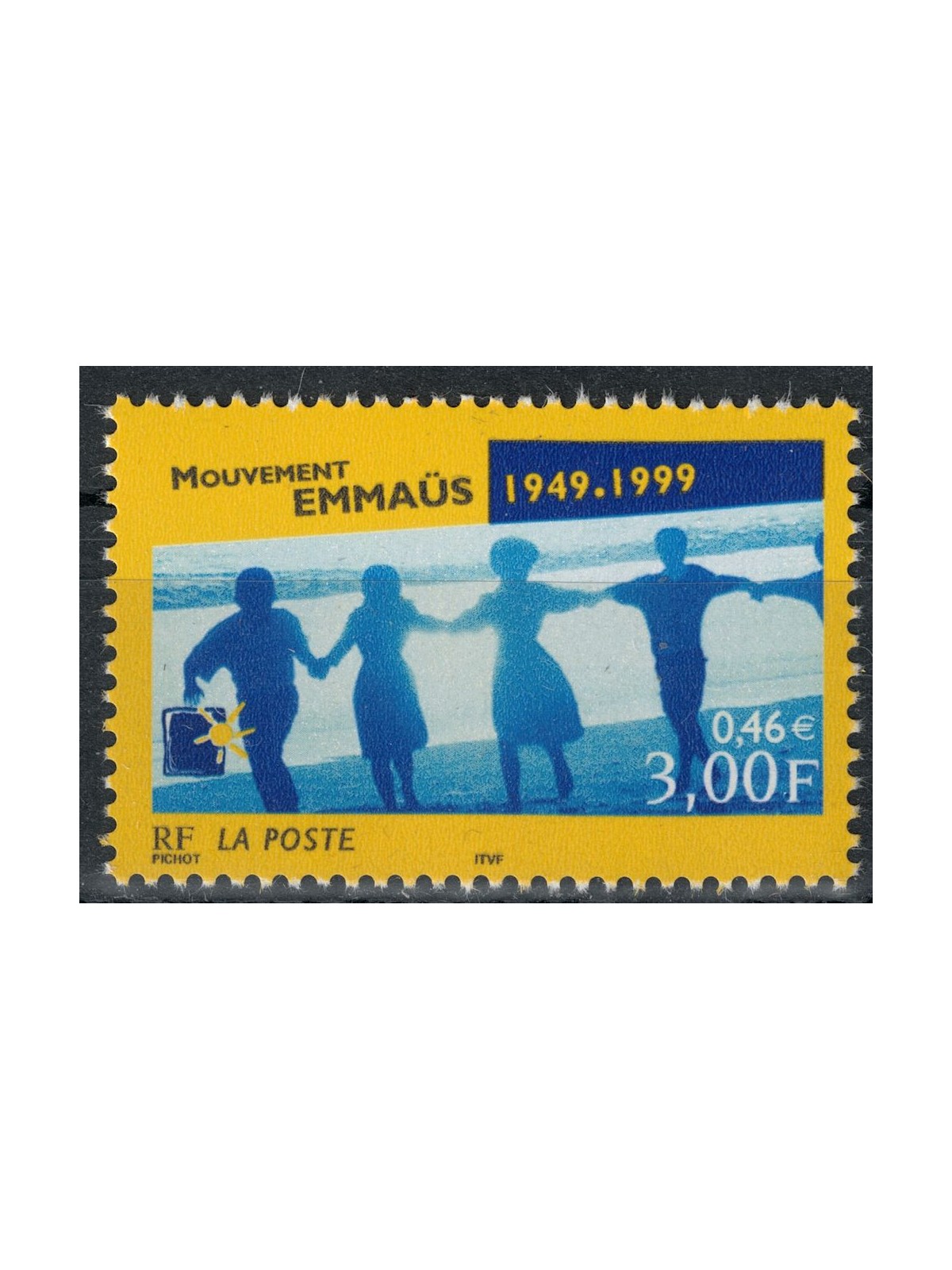 FRANCE 1999 Emmaus Movement MNH**