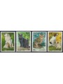 FRANCE 1999 Cats and Dogs 4v MNH**