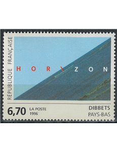 FRANCE 1996 Art (J. Dibbets) MNH**
