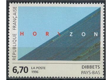 FRANCIA 1996 Arte (J. Dibbets) MNH**