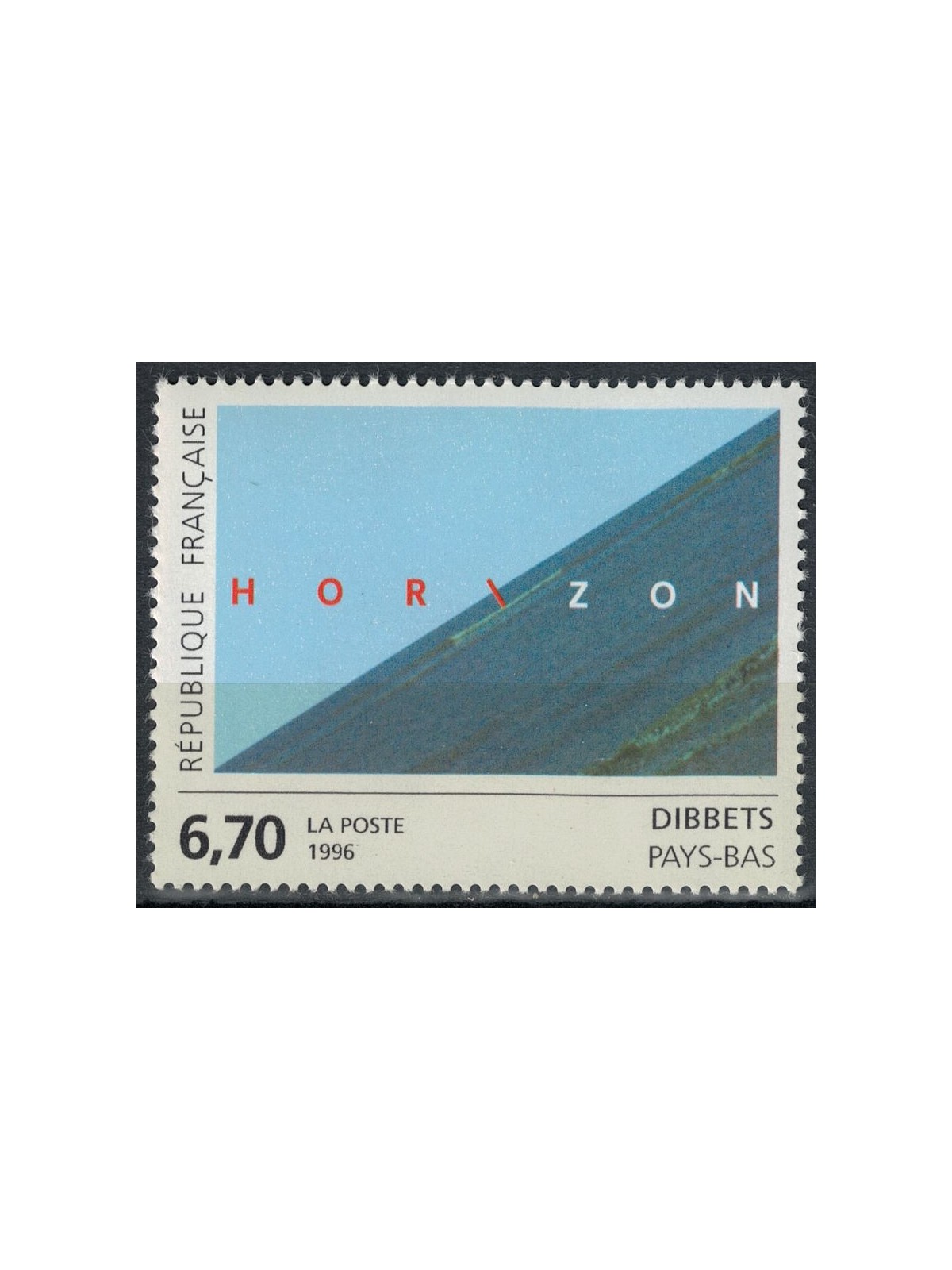 FRANCE 1996 Art (J. Dibbets) MNH**