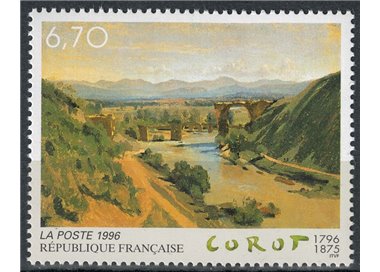 FRANCE 1996 Art (Jean Baptiste Corot) MNH**