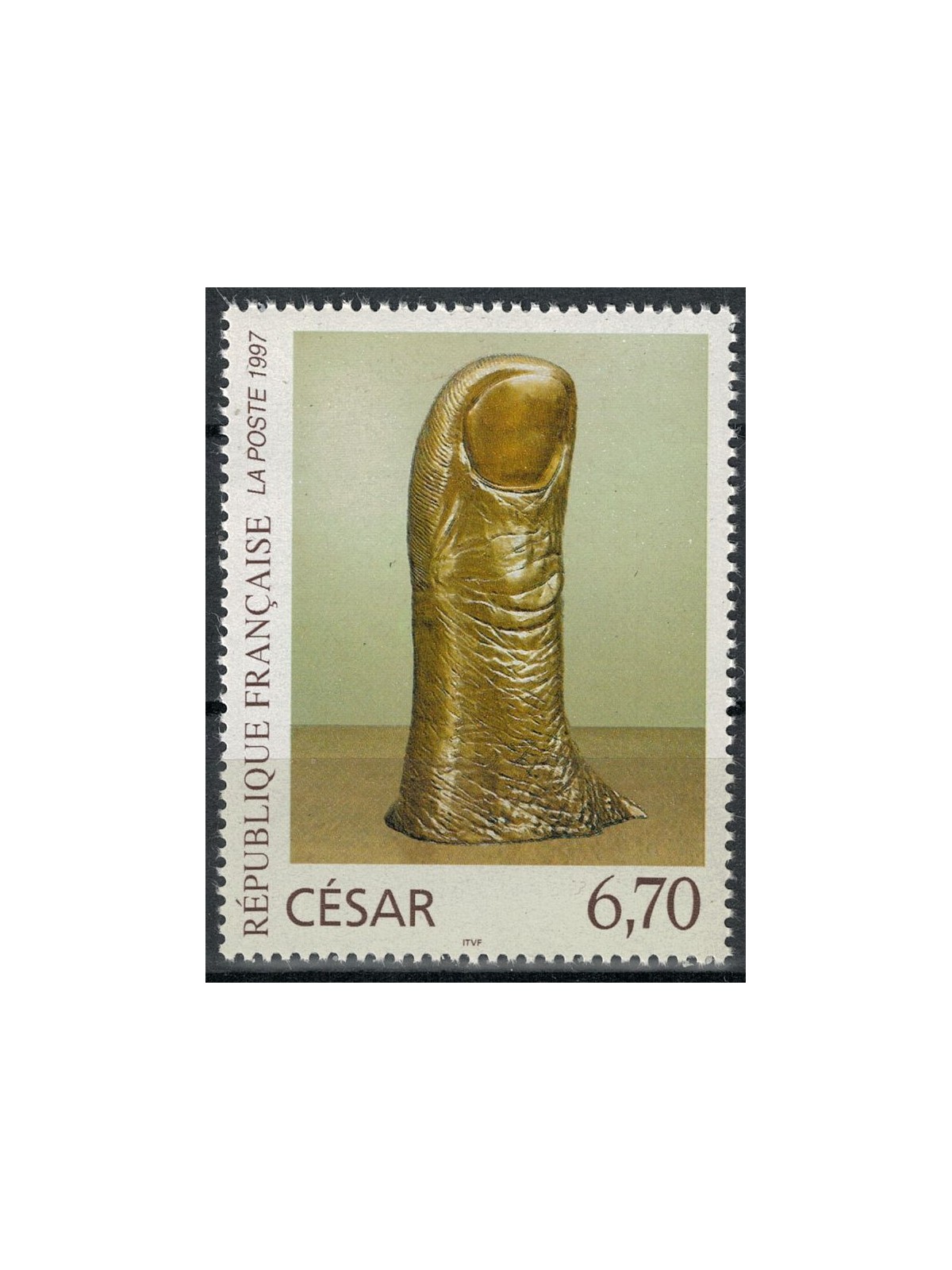 FRANCIA 1997 Arte (Cesar) MNH**
