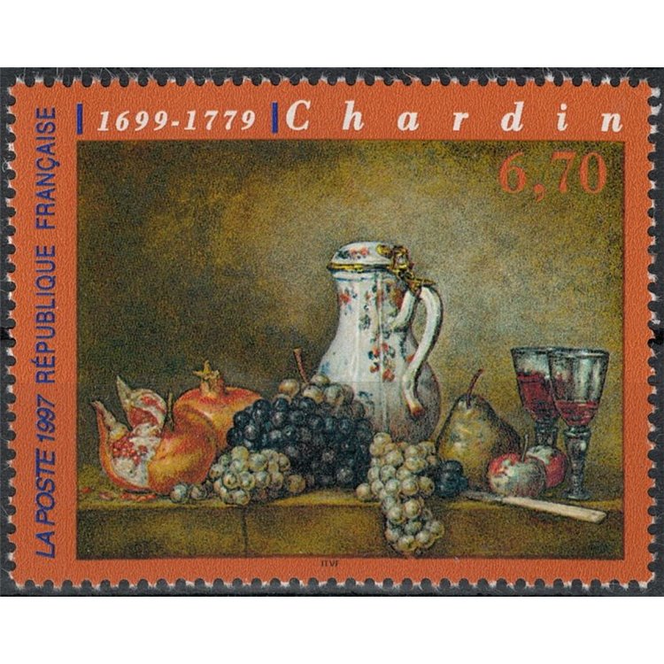 FRANCE 1997 Art (Chardin) MNH**