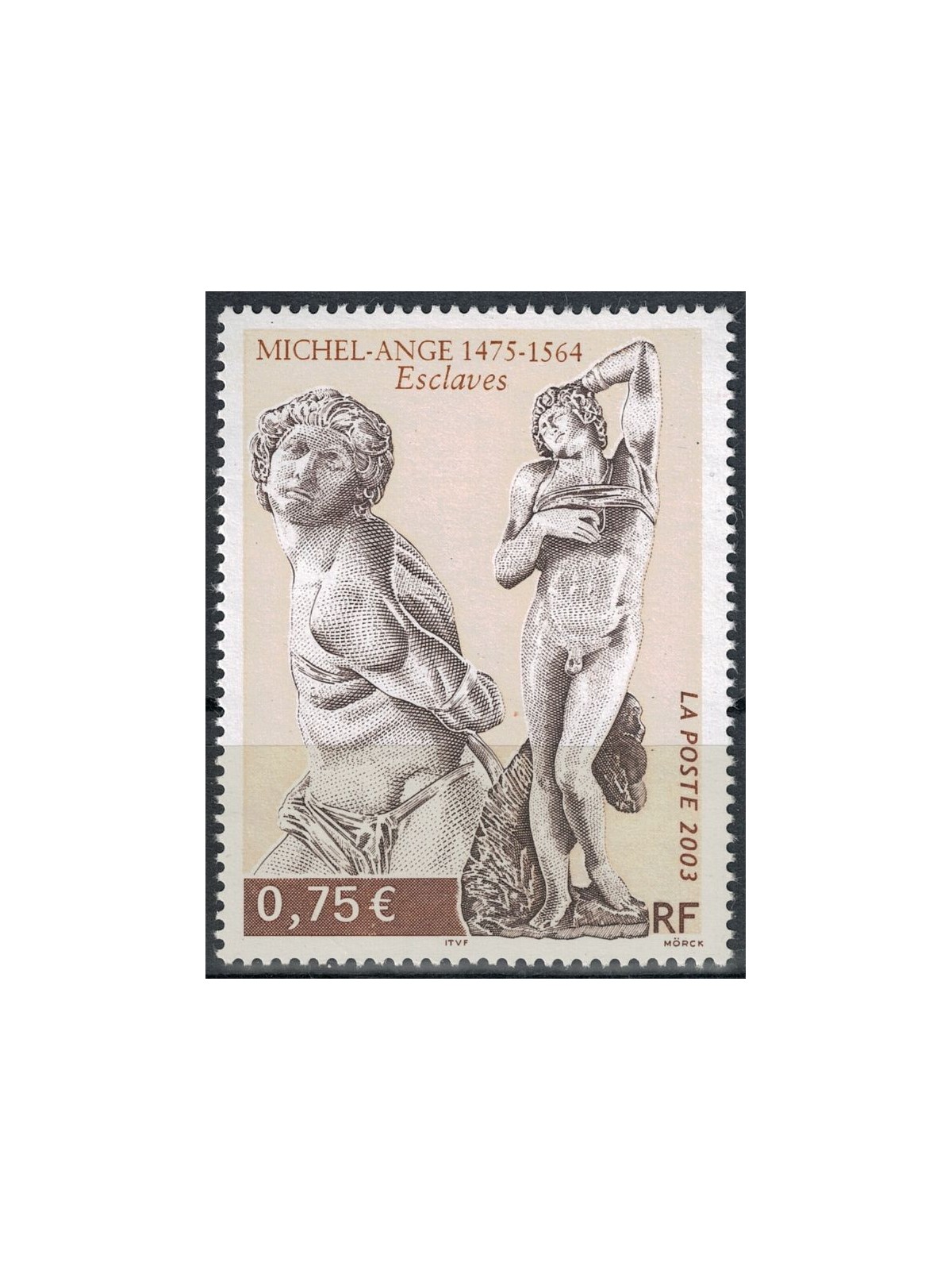 FRANCIA 2003 Arte (Michelangelo) MNH**