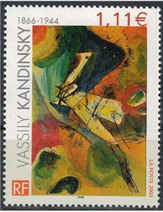 FRANCE 2003 Art (Vassily Kandinsky) MNH**