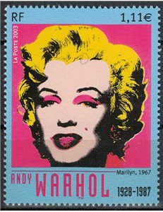 FRANCE 2003 Art (Andy Warhol) MNH**