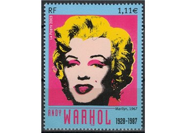 FRANCIA 2003 Arte (Andy Warhol) MNH**